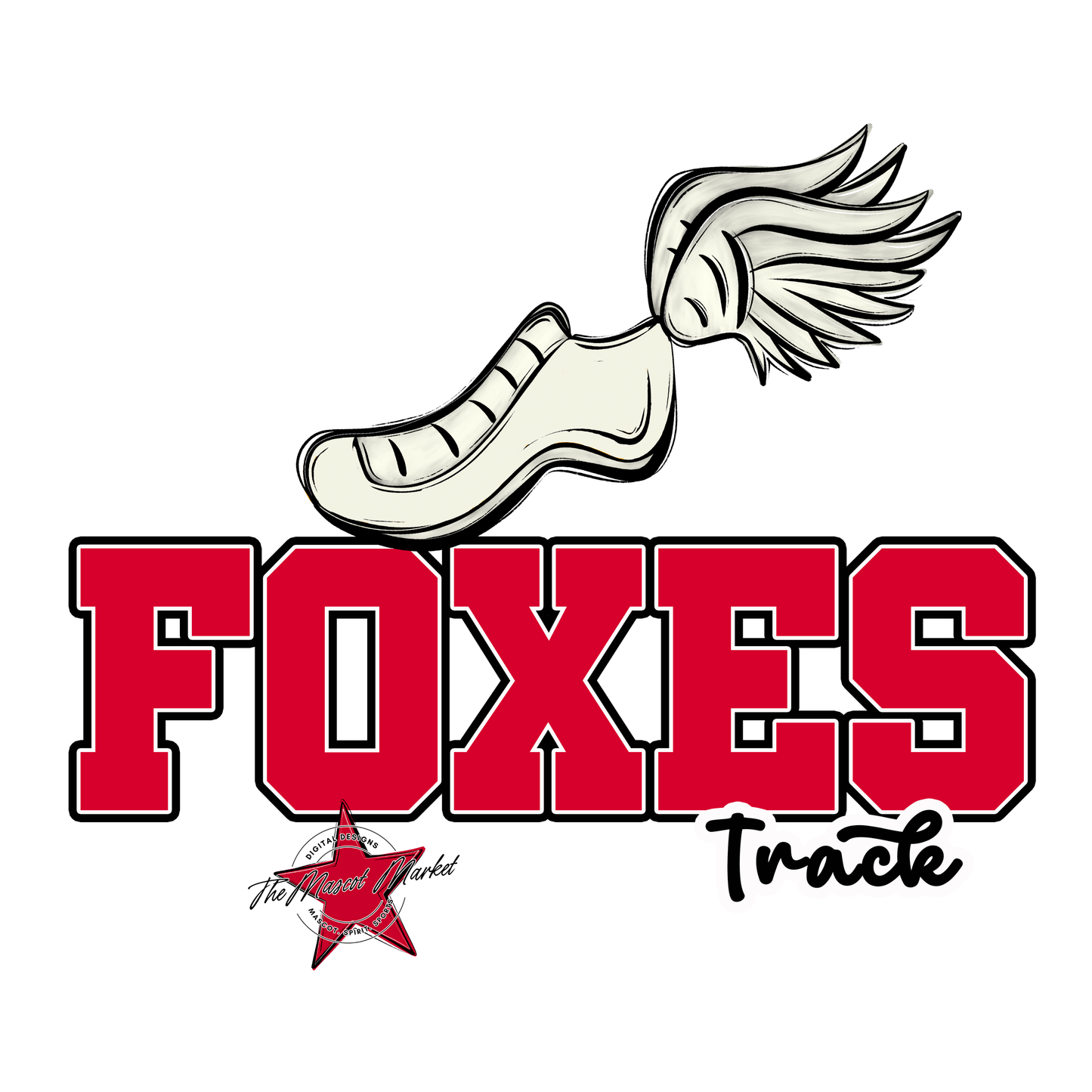 Foxes Varsity Track-Red