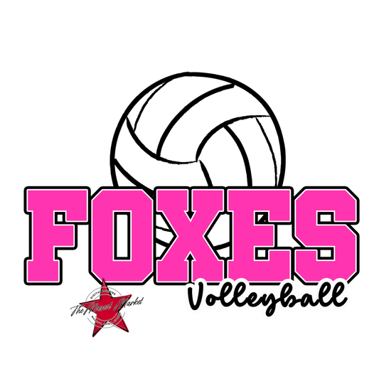 Foxes Varsity Volleyball-Pink