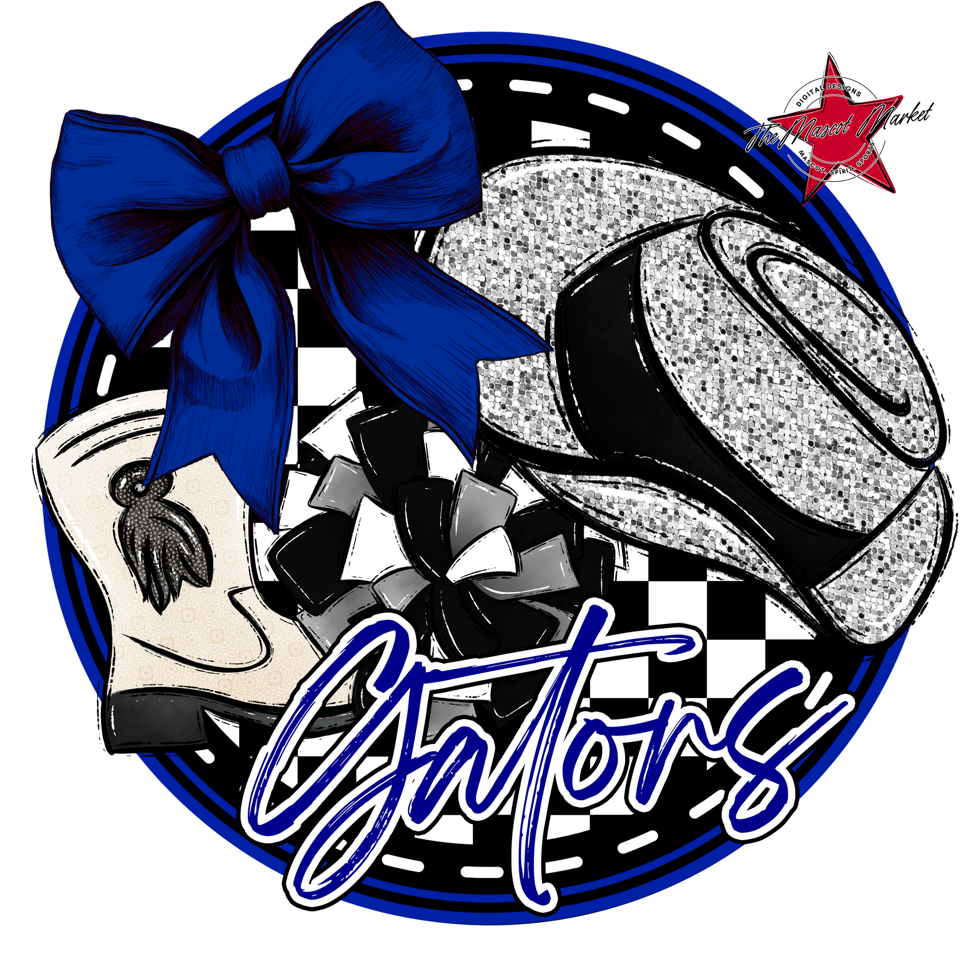 Gators Circle Drillteam Design-Blue