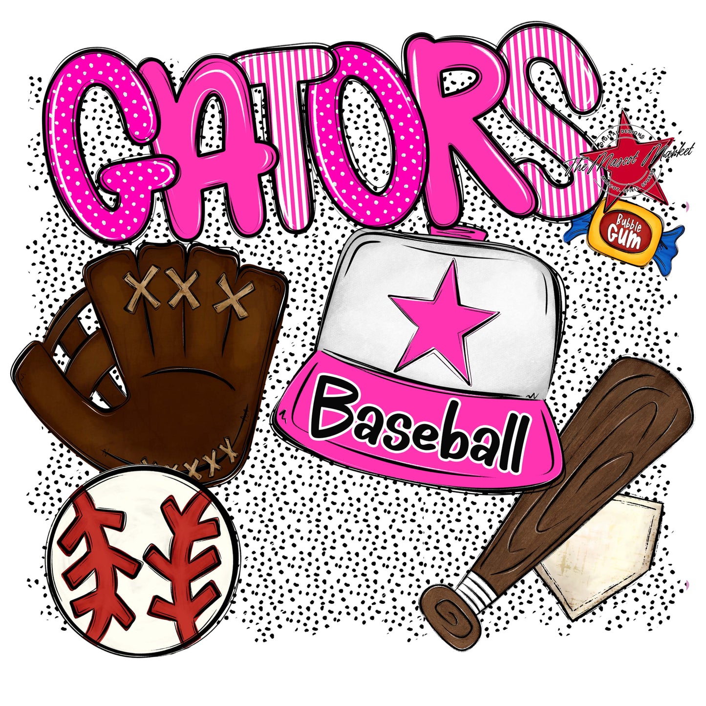 Gators Baseball Spirit-Pink