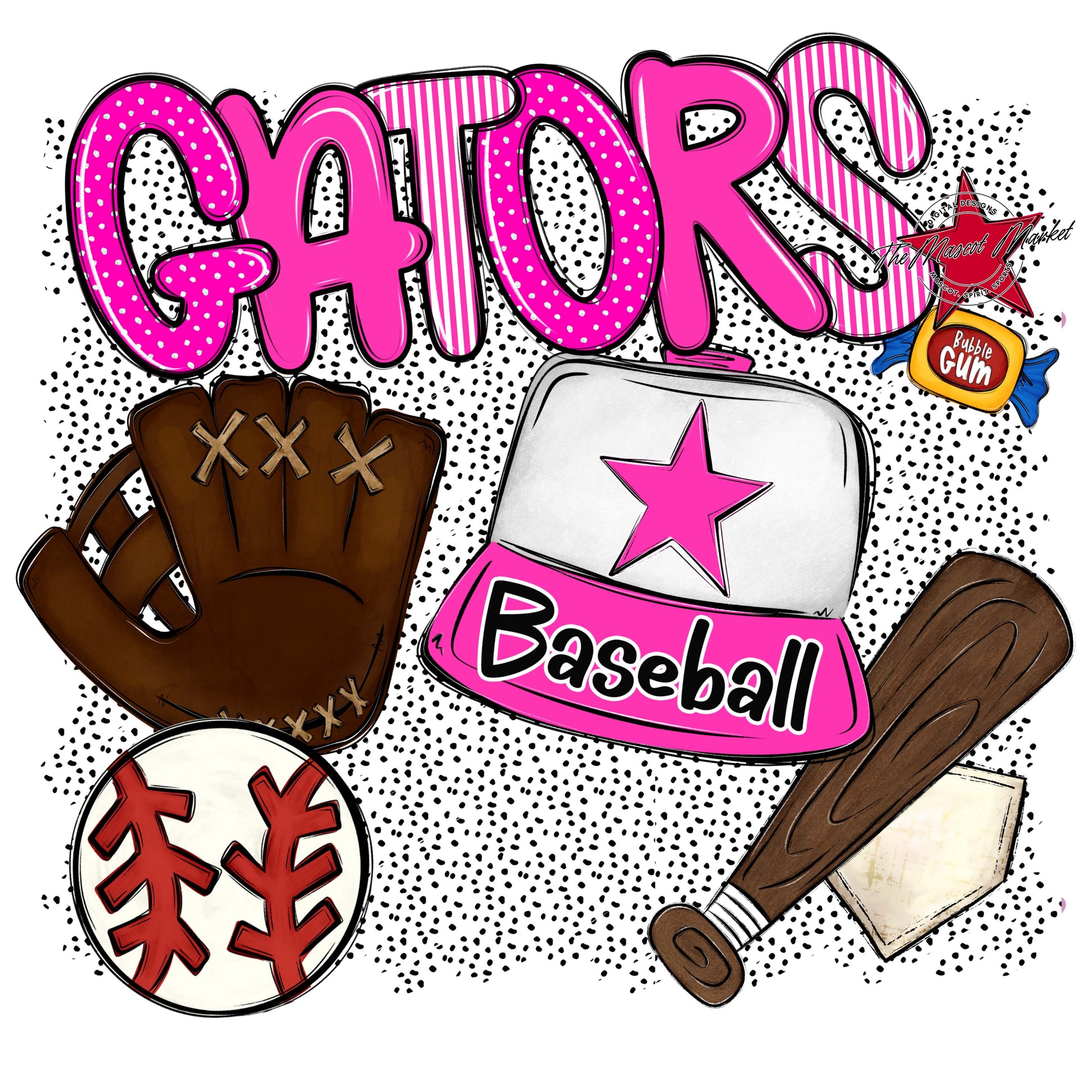 Gators Baseball Spirit-Pink