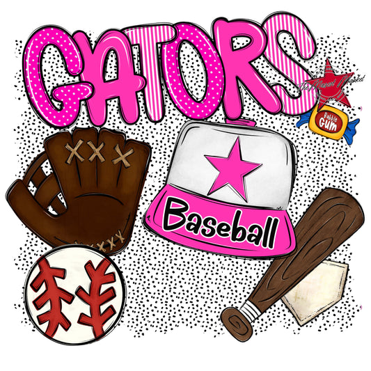 Gators Baseball Spirit-Pink
