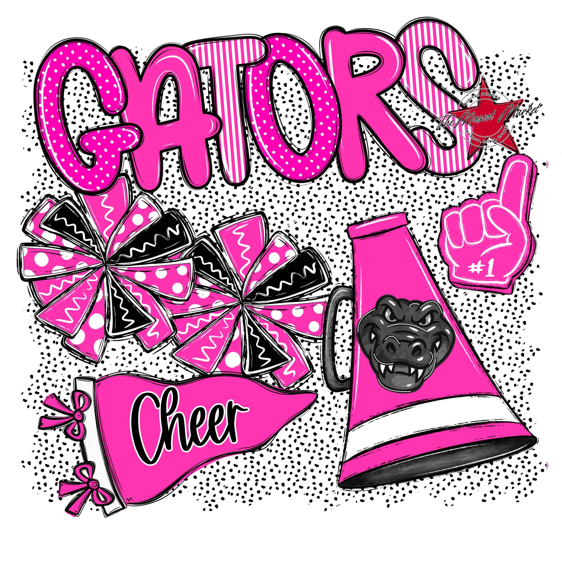 Gators Cheer Spirit-Pink