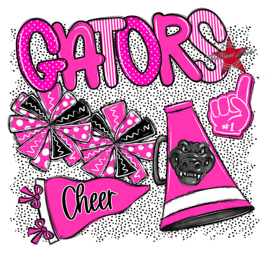 Gators Cheer Spirit-Pink