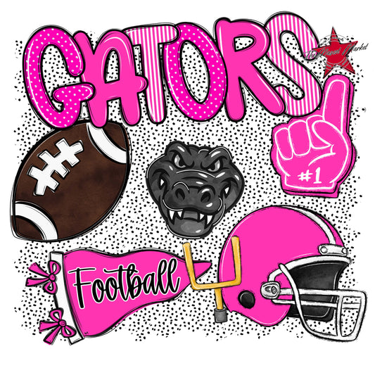 Gators Football Spirit-Pink