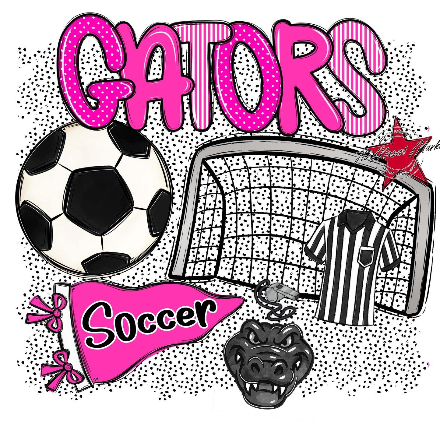 Gators Soccer Spirit-Pink