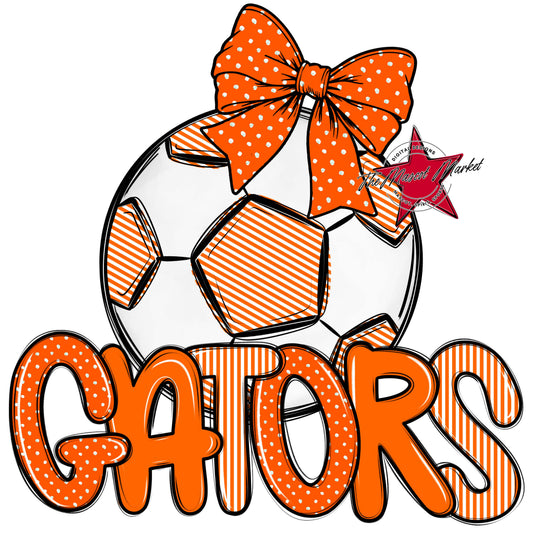 Gators Soccer Spirit Design-Orange