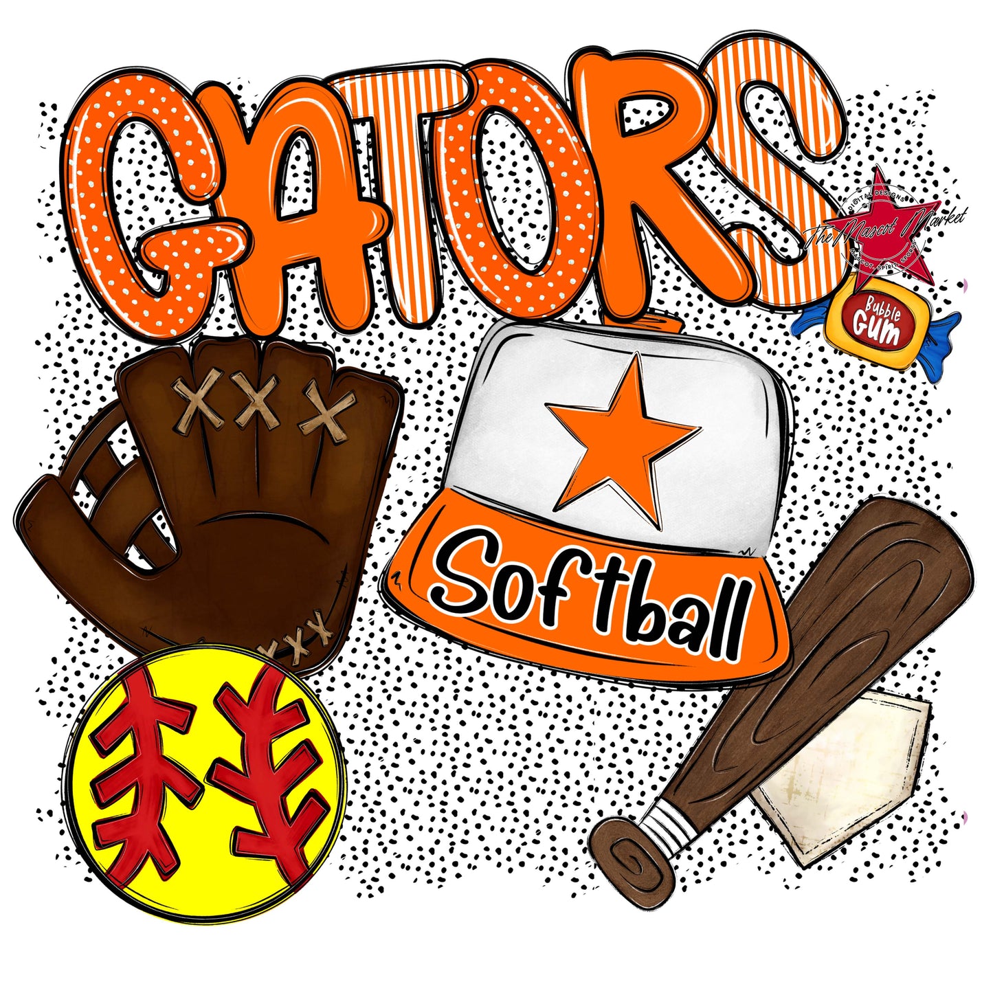 Gators Softball Spirit-Orange