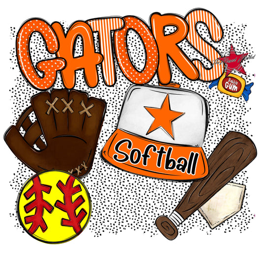 Gators Softball Spirit-Orange