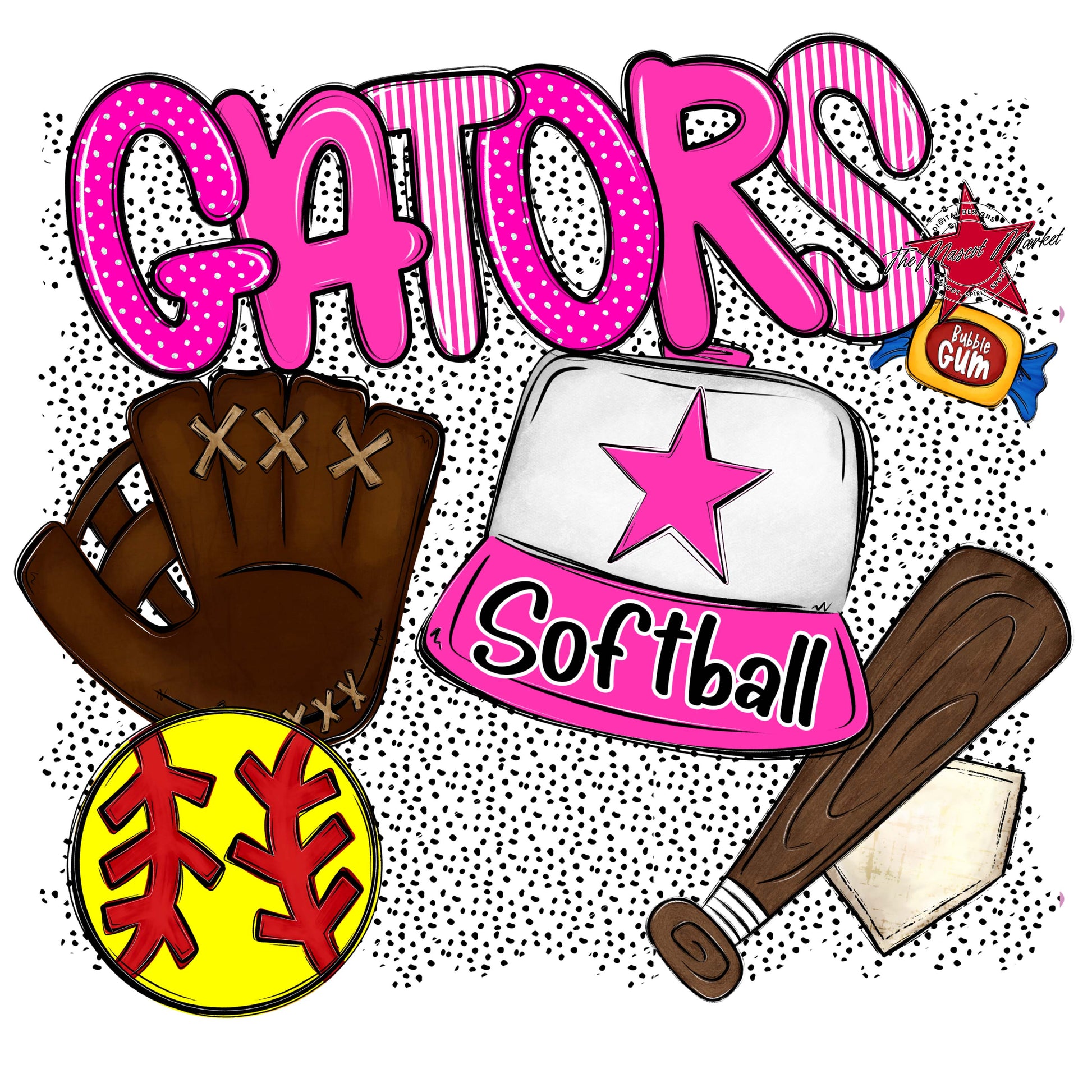 Gators Softball Spirit-Pink