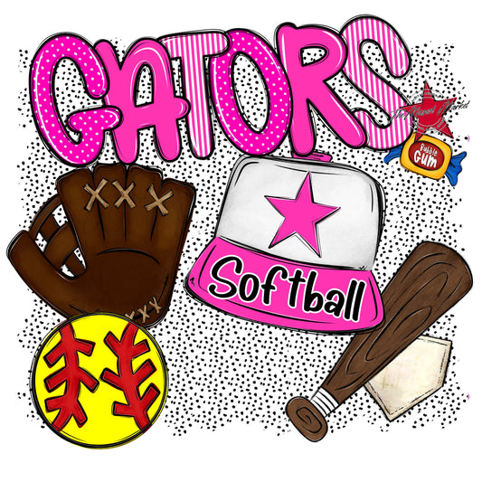 Gators Softball Spirit-Pink