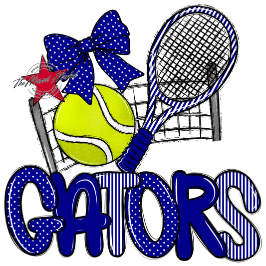 Gators Tennis Spirit Design-Blue