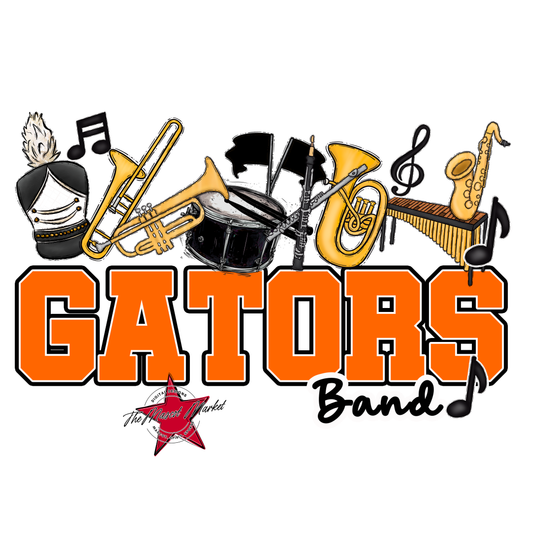 Gators Varsity Band-Orange