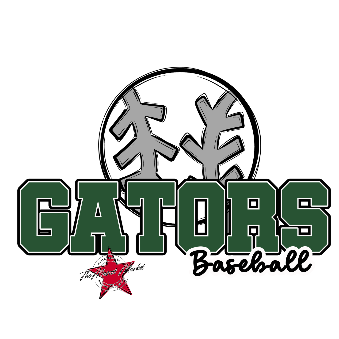 Gators Varsity Baseball-Green