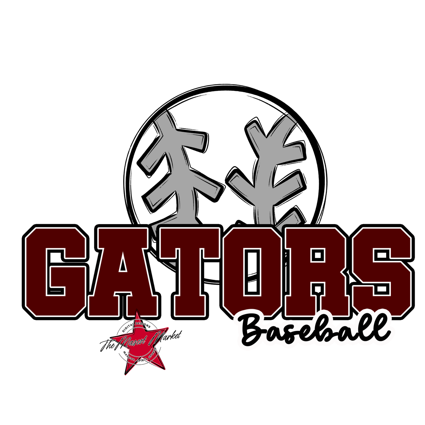 Gators Varsity Baseball-Maroon