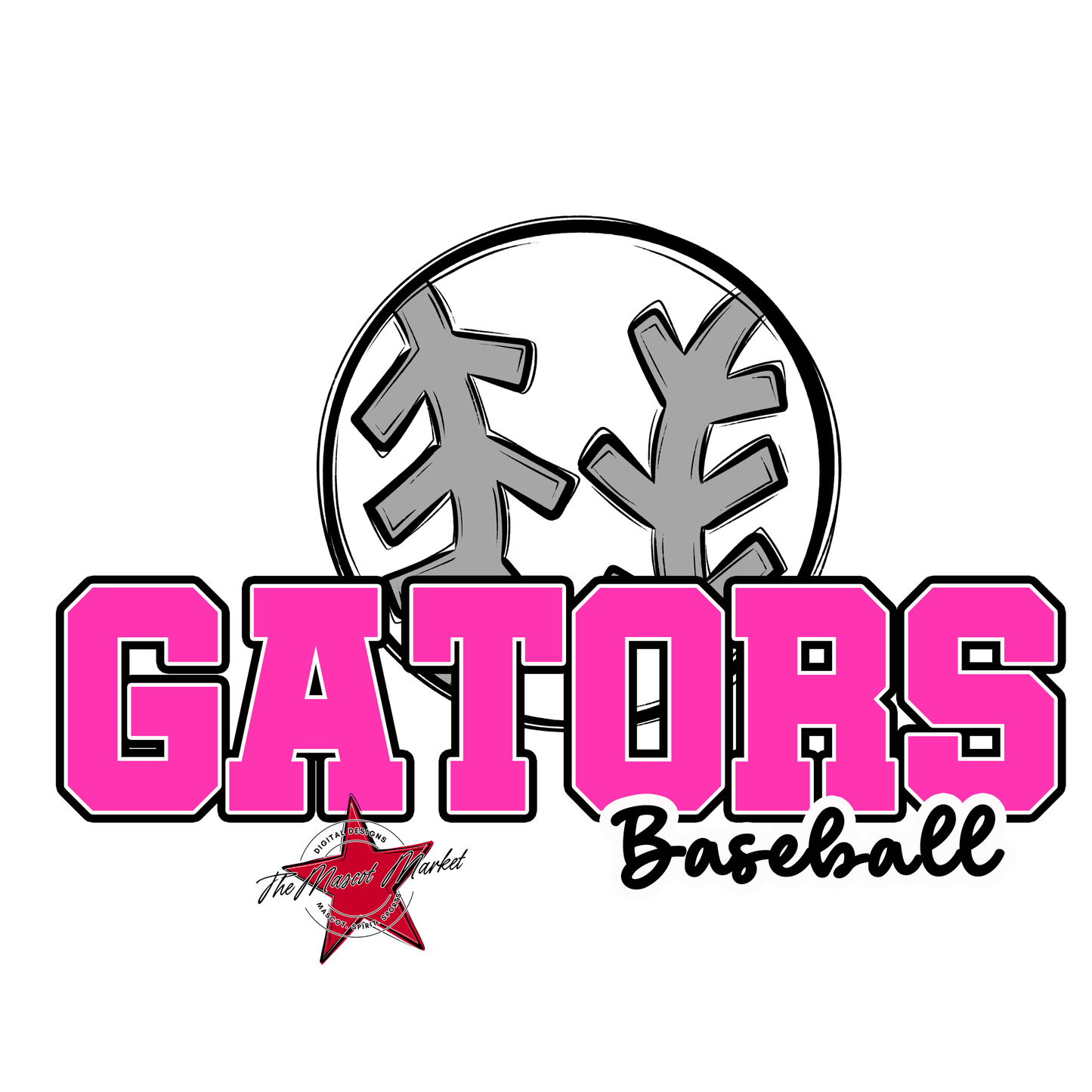 Gators Varsity Baseball-Pink