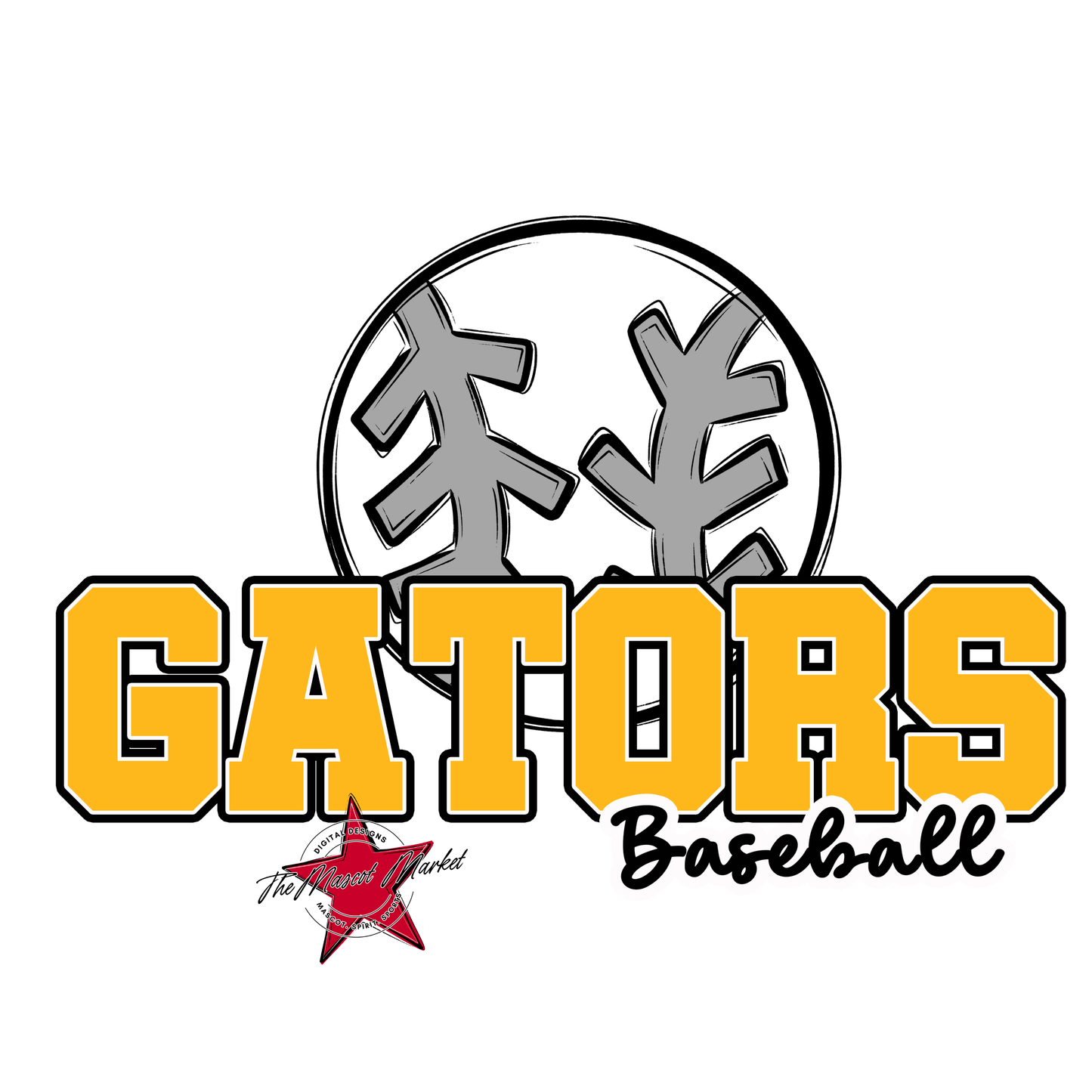 Gators Varsity Baseball-Yellow