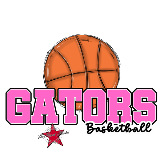 Gators Varsity Basketball-Baby Pink