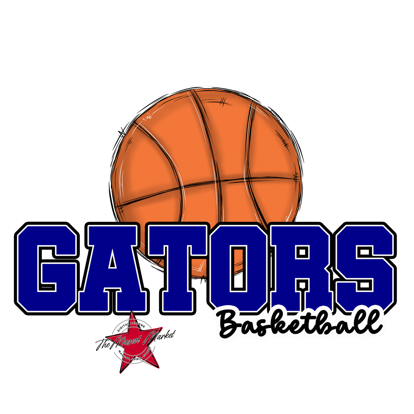 Gators Varsity Basketball-Blue