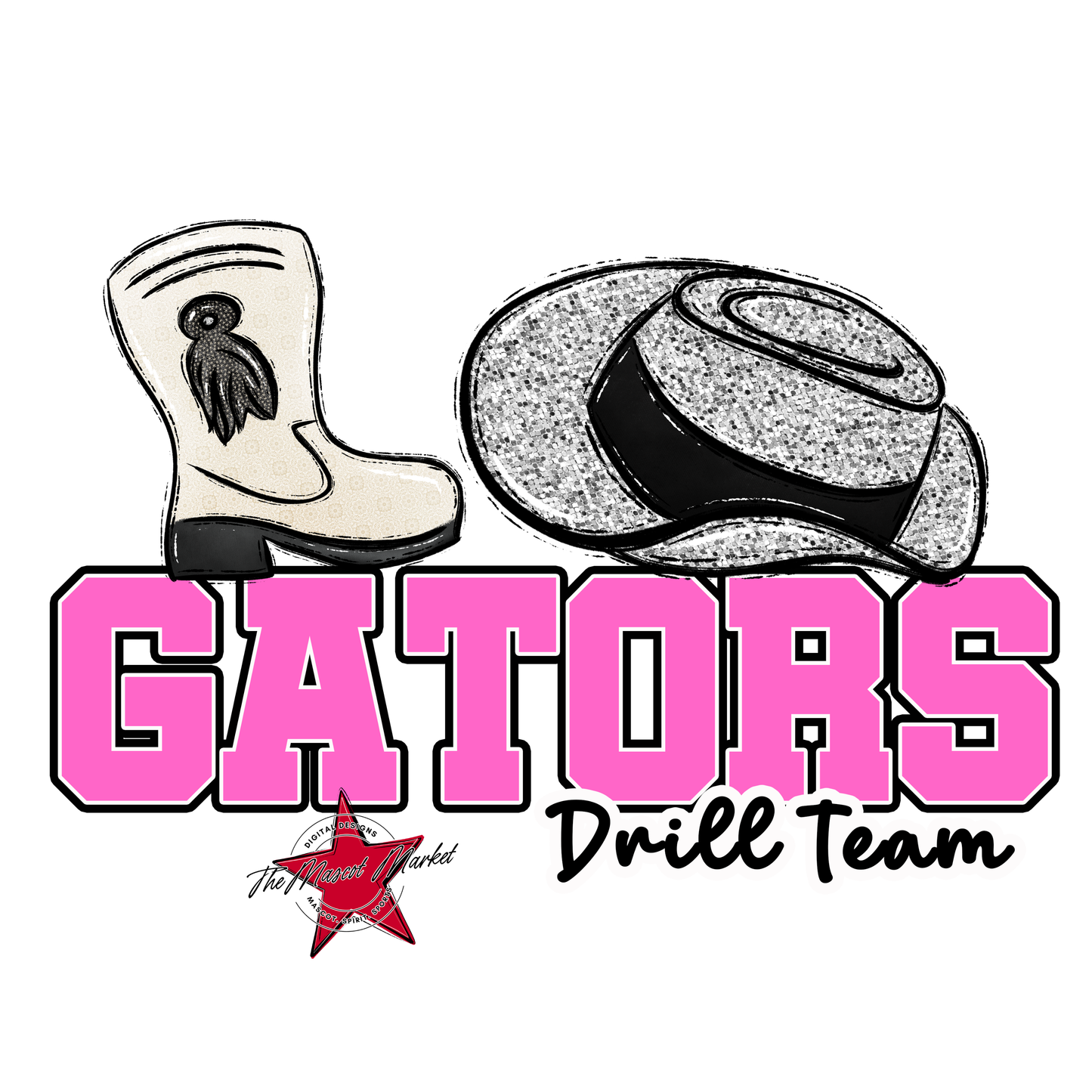 Gators Varsity Drillteam-Baby Pink