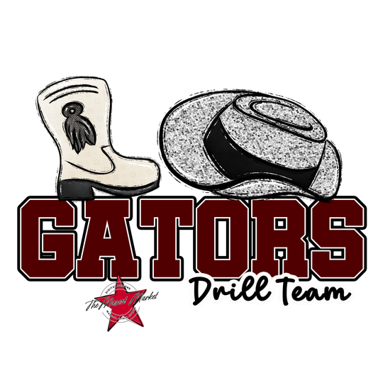 Gators Varsity Drillteam-Maroon