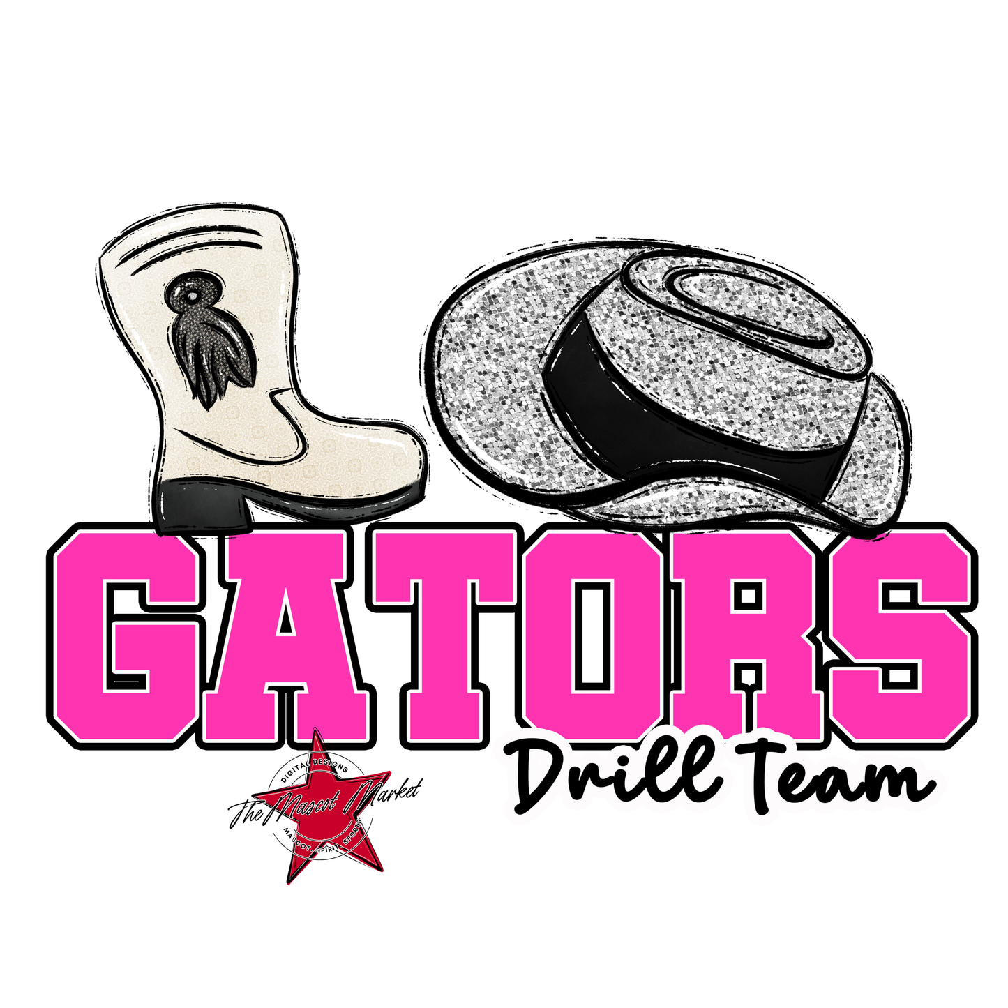 Gators Varsity Drillteam-Pink