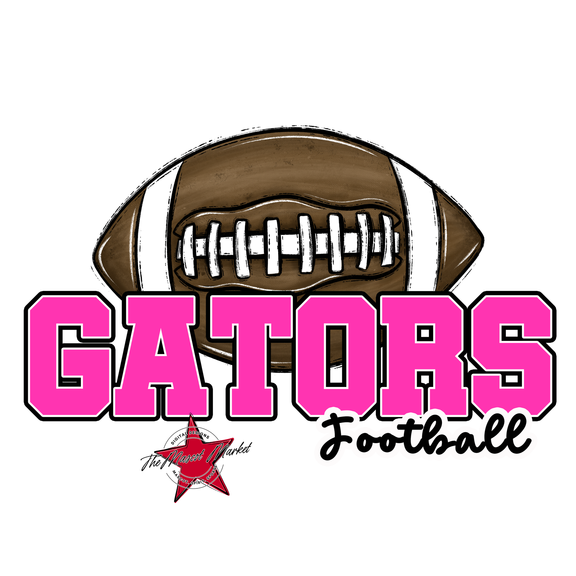 Gators Varsity Football-Pink