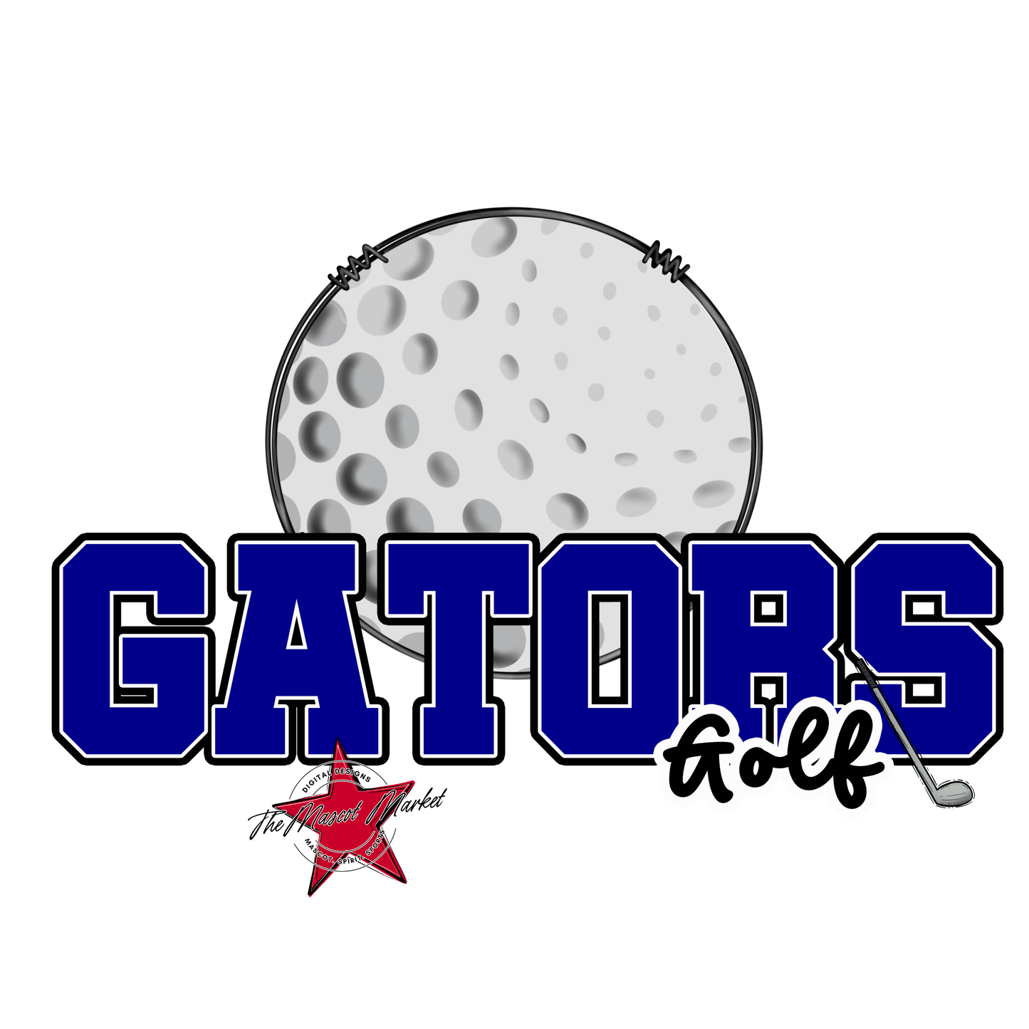 Gators Varsity Golf-Blue