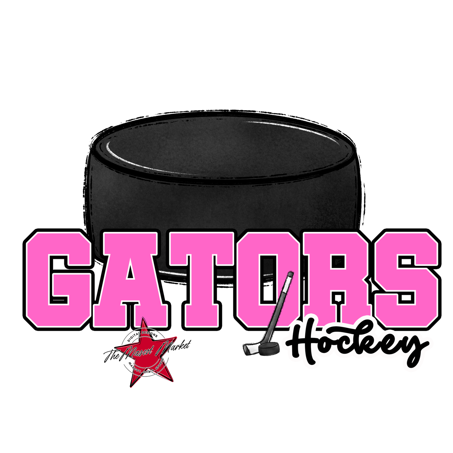 Gators Varsity Hockey-Baby Pink