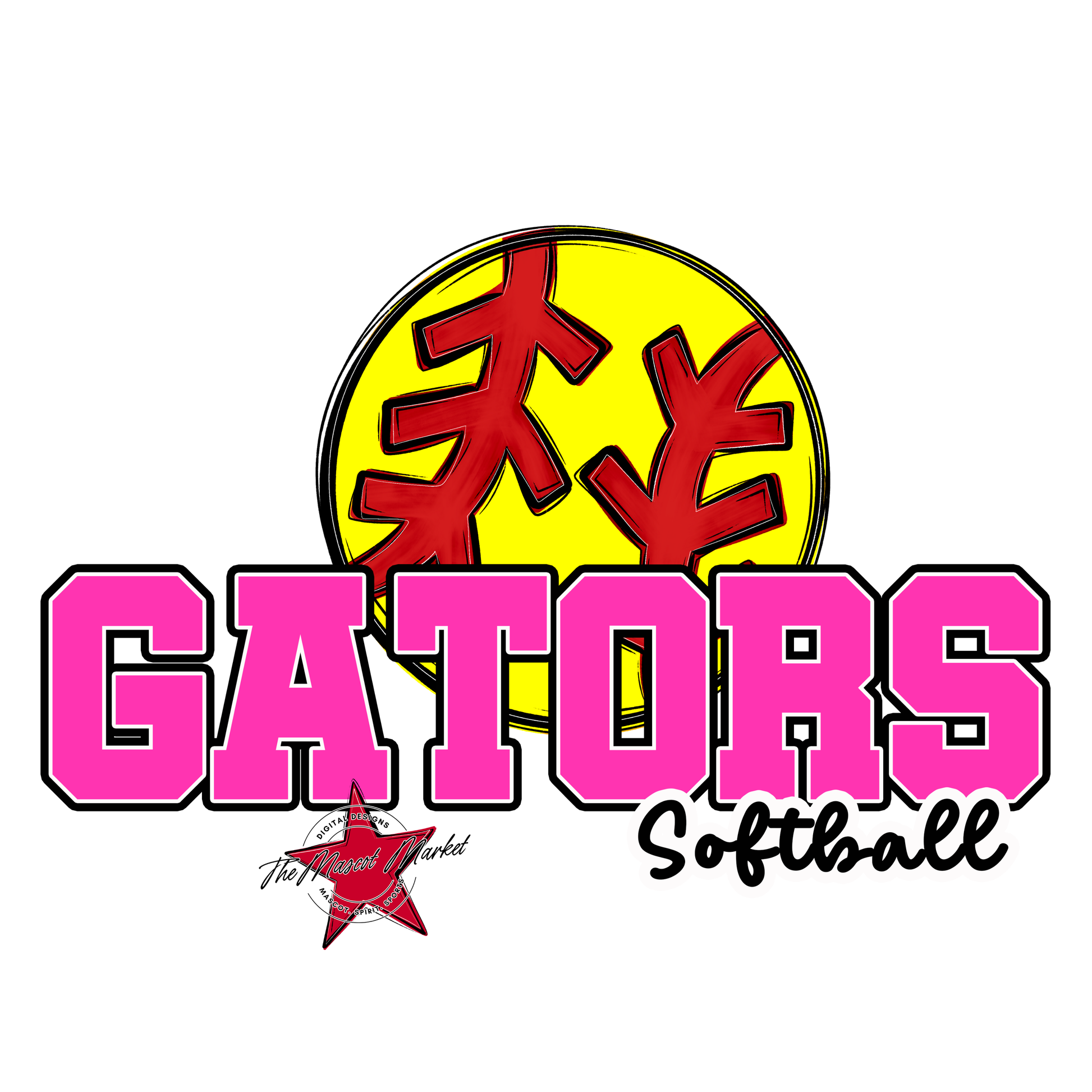 Gators Varsity Softball-Pink