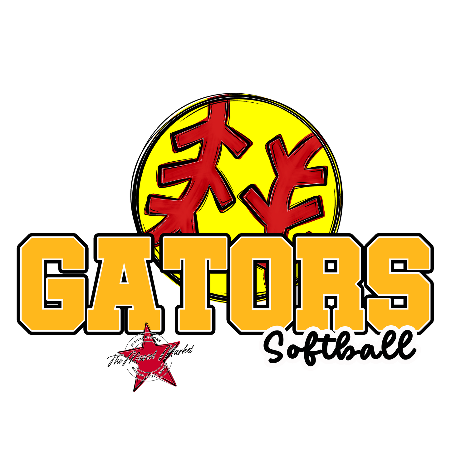 Gators Varsity Softball-Yellow