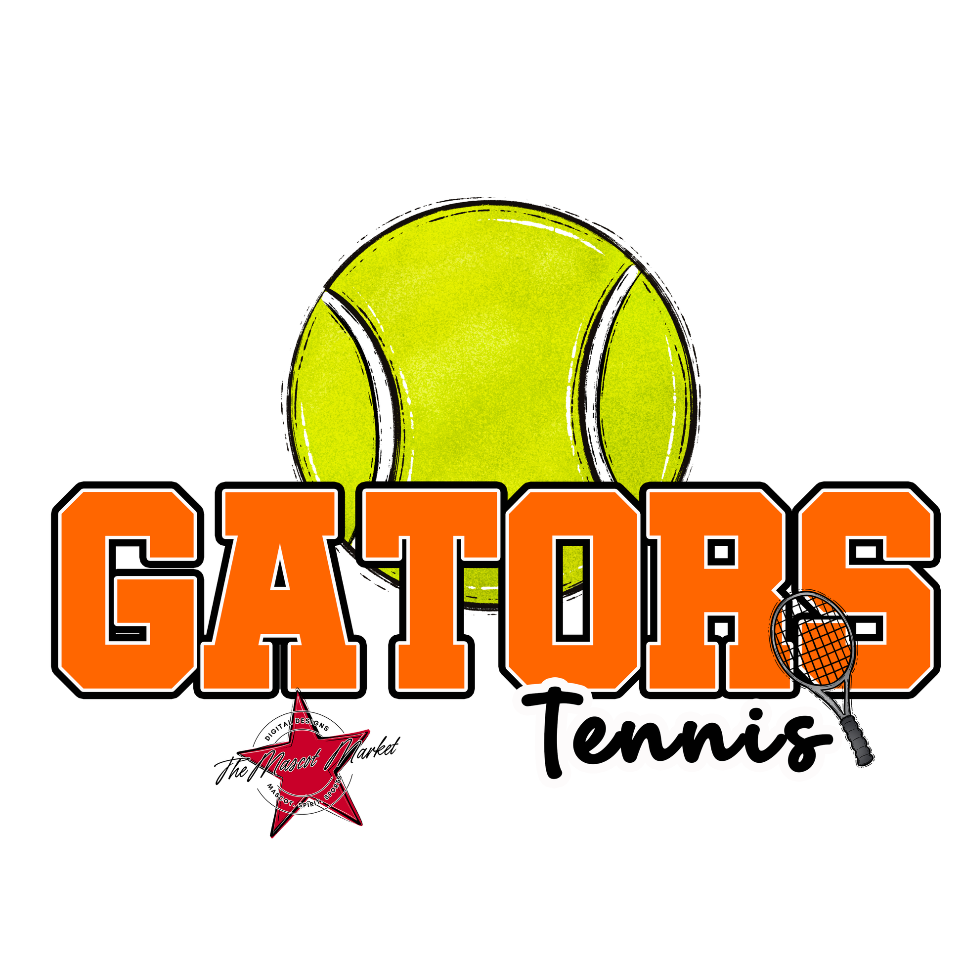 Gators Varsity Tennis-Orange