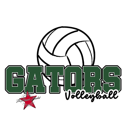 Gators Varsity Volleyball-Green
