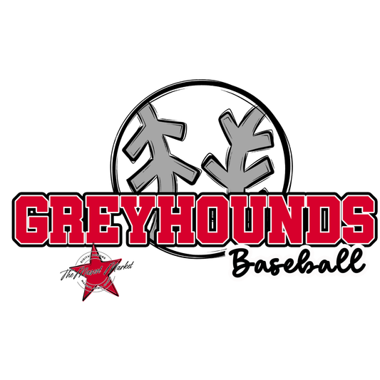Greyhounds Varsity Baseball-Red