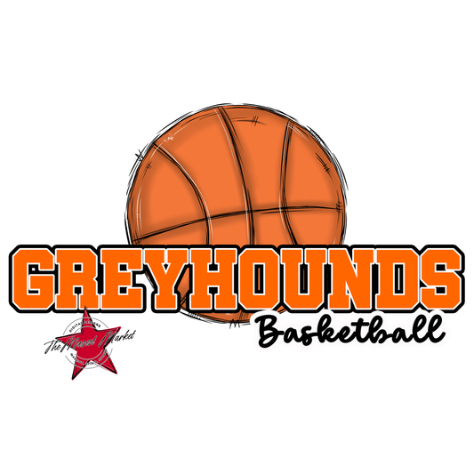 Greyhounds Varsity Basketball-Orange