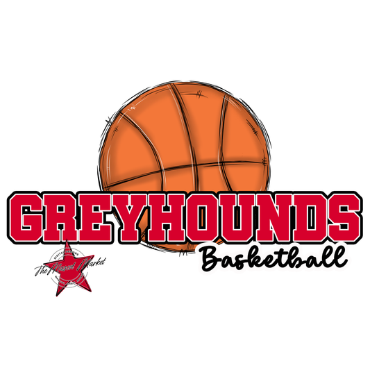 Greyhounds Varsity Basketball-Red