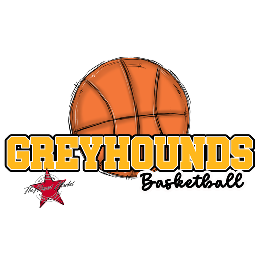 Greyhounds Varsity Basketball-Yellow