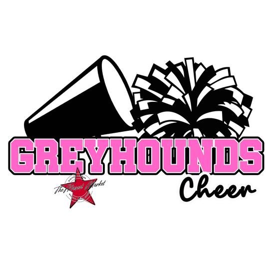 Greyhounds Varsity Cheer-Baby Pink