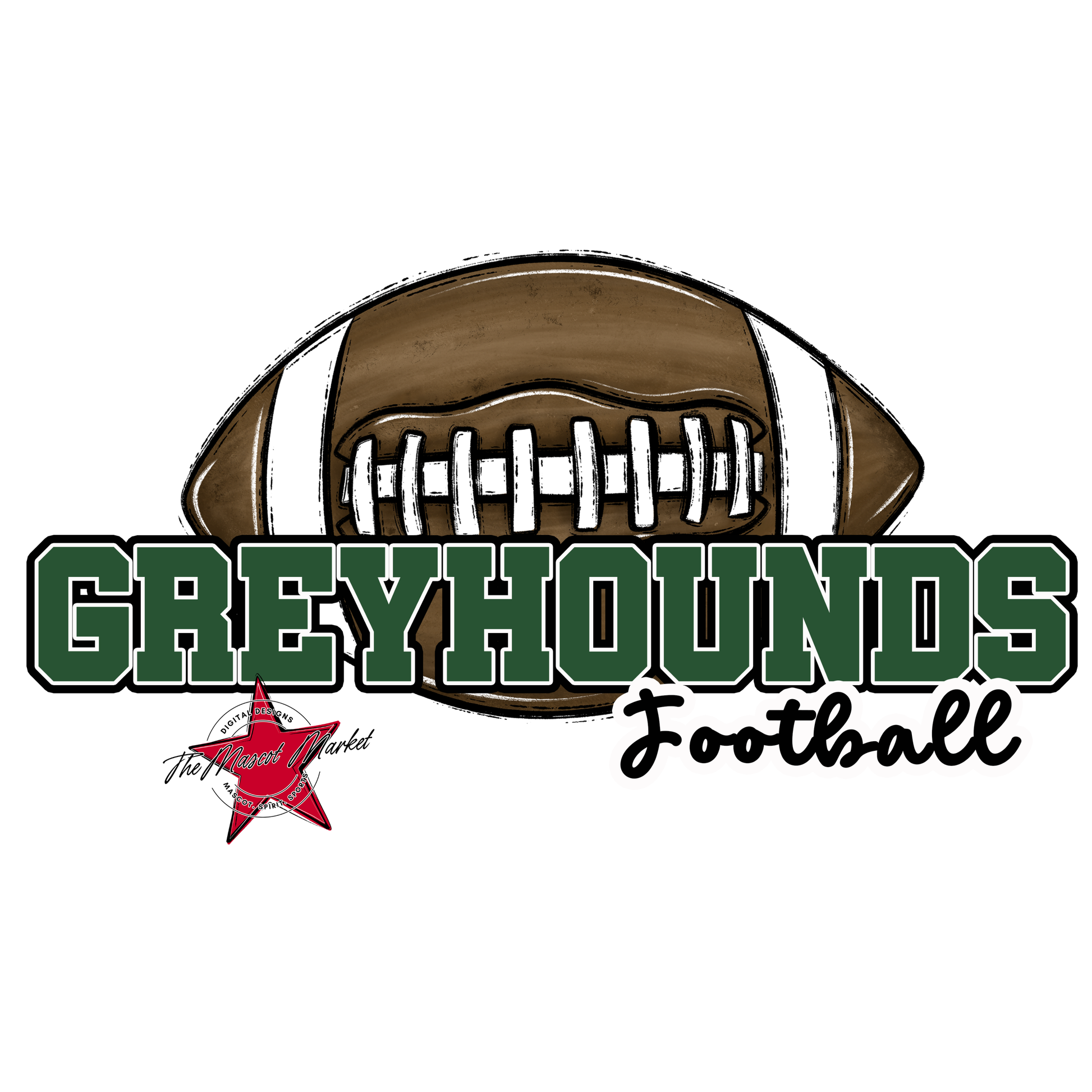 Greyhounds Varsity Football-Green