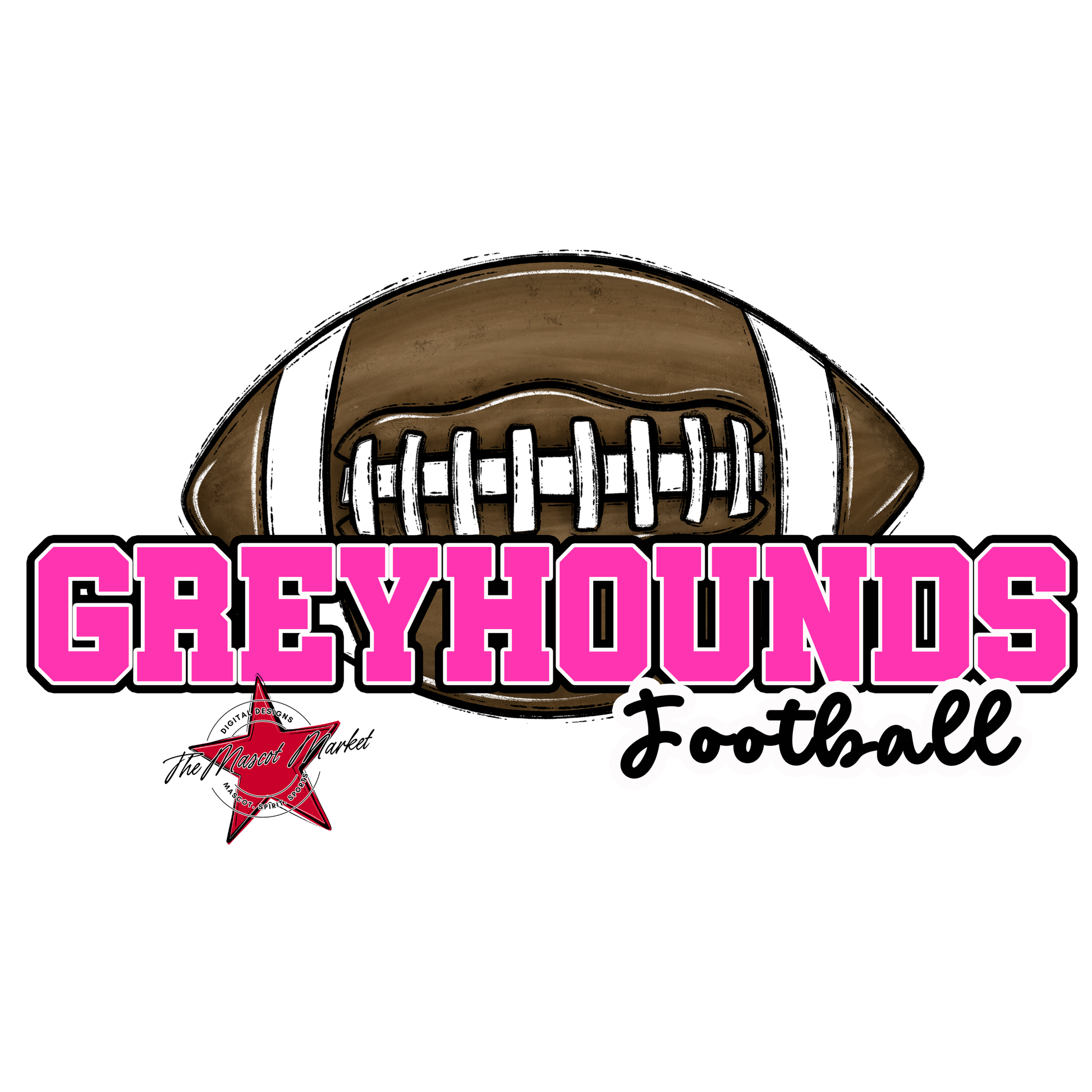 Greyhounds Varsity Football-Pink