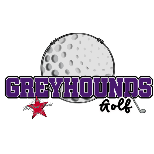 Greyhounds Varsity Golf-Purple