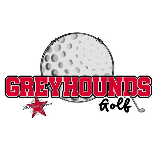 Greyhounds Varsity Golf-Red