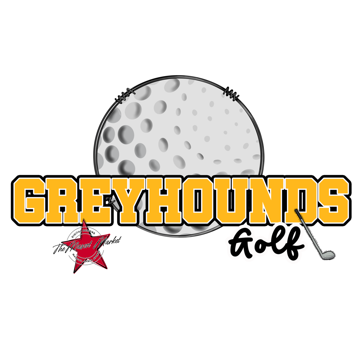 Greyhounds Varsity Golf-Yellow