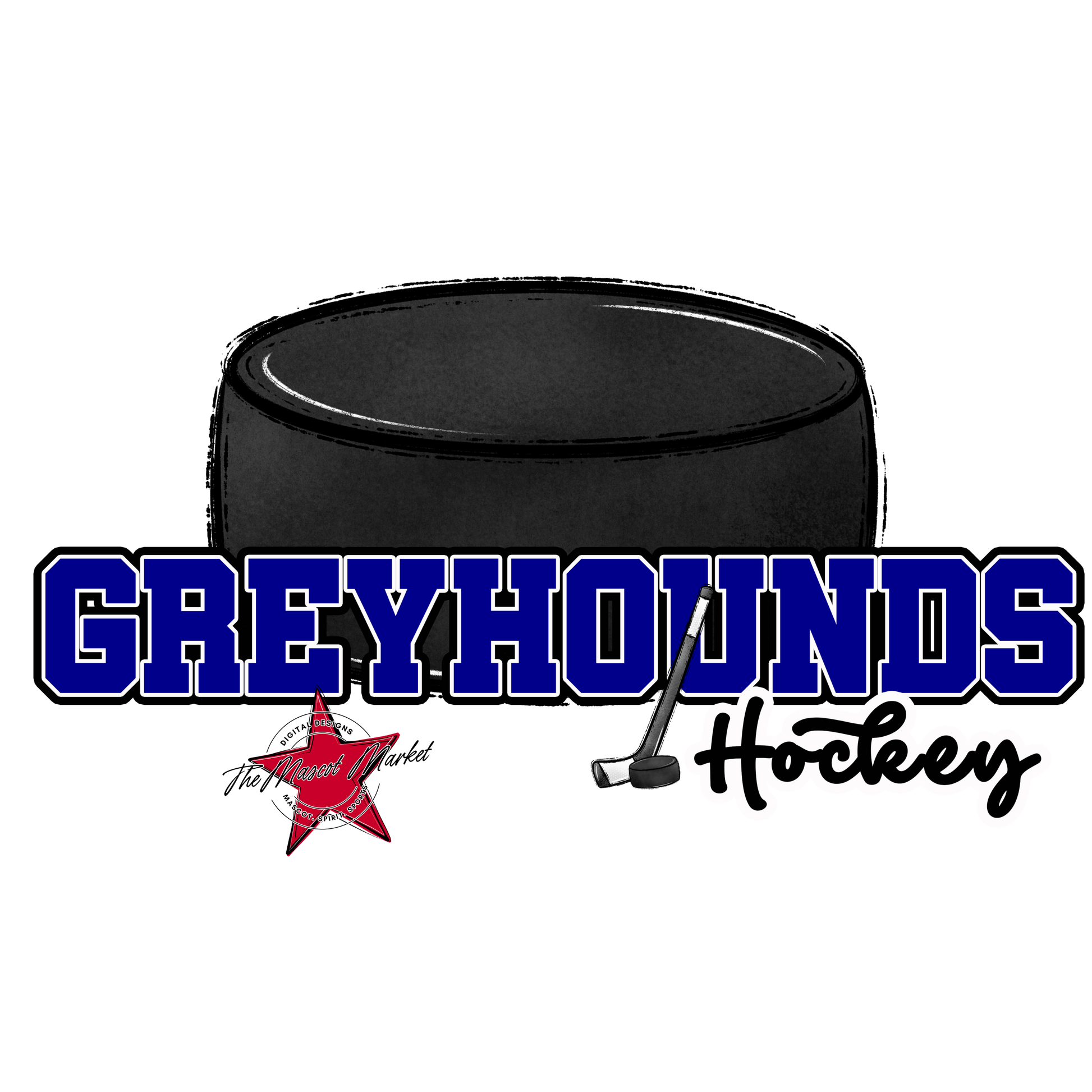 Greyhounds Varsity Hockey-Blue