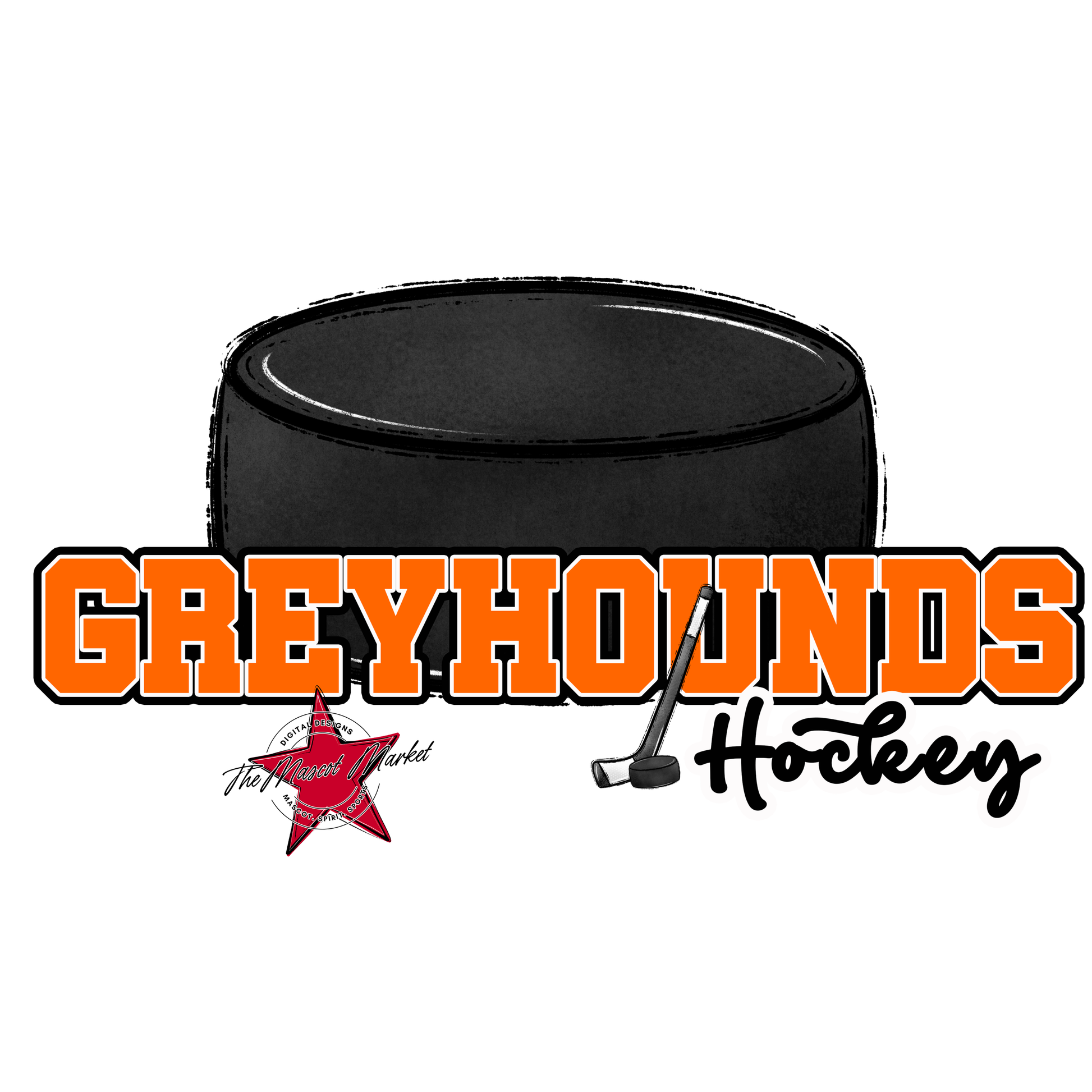 Greyhounds Varsity Hockey-Orange