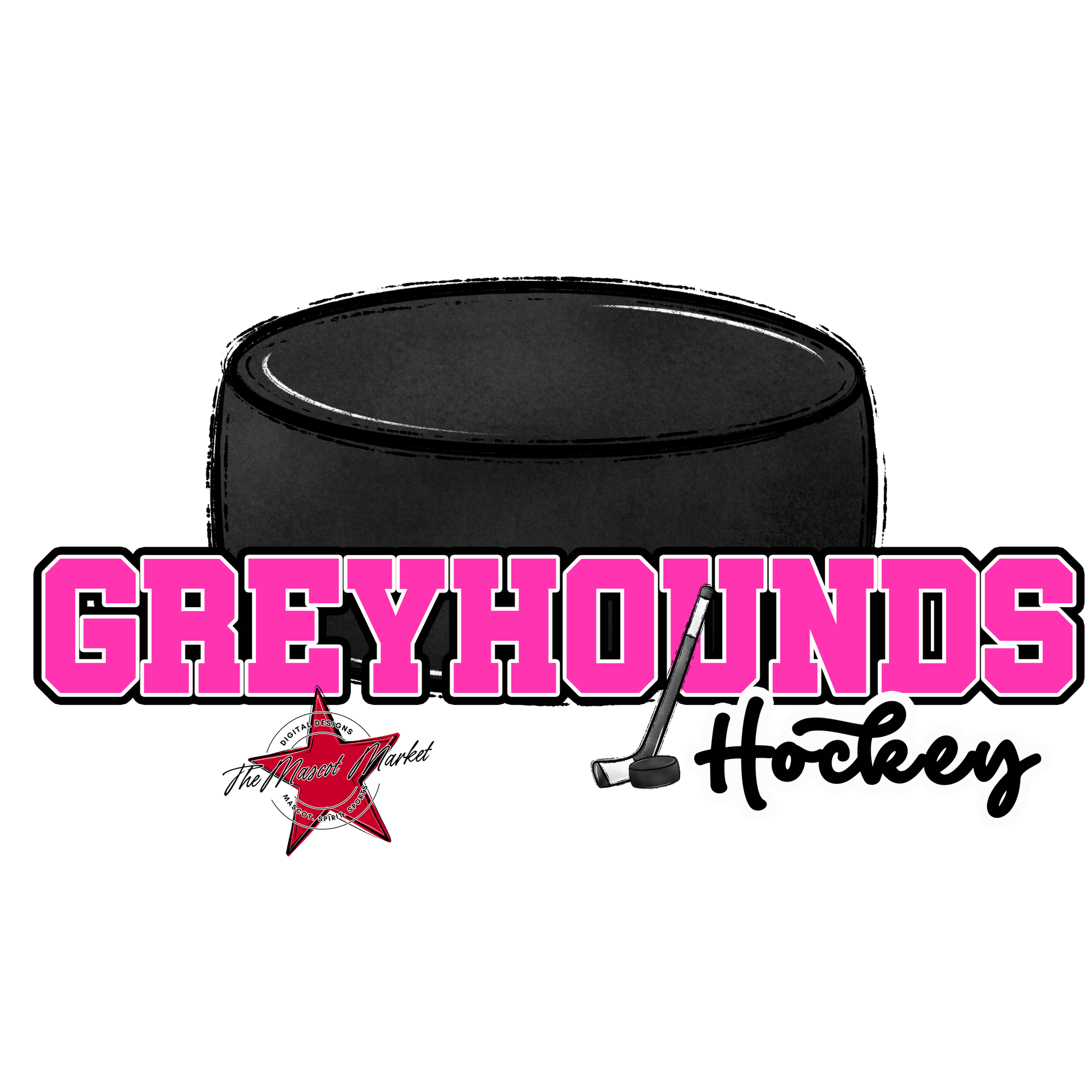 Greyhounds Varsity Hockey-Pink
