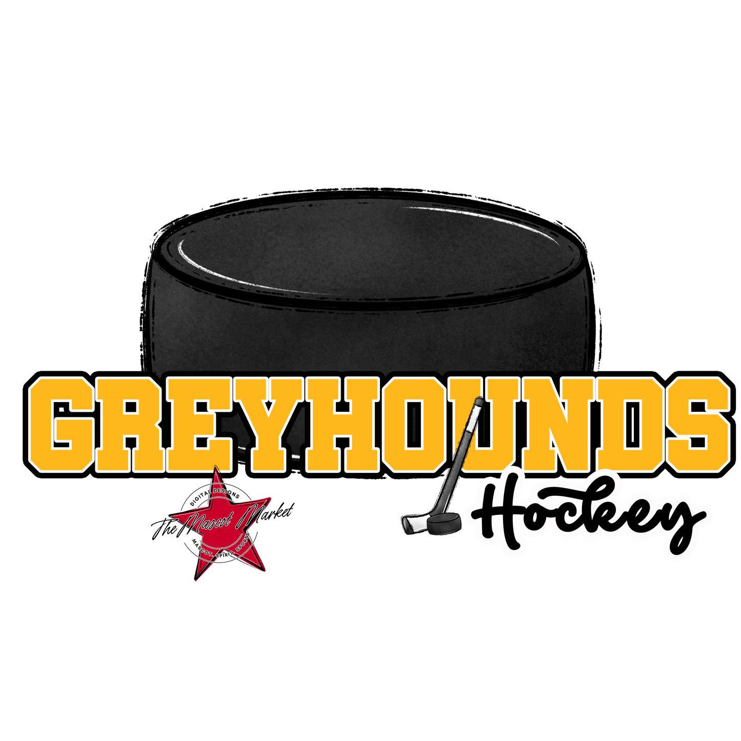 Greyhounds Varsity Hockey-Yellow