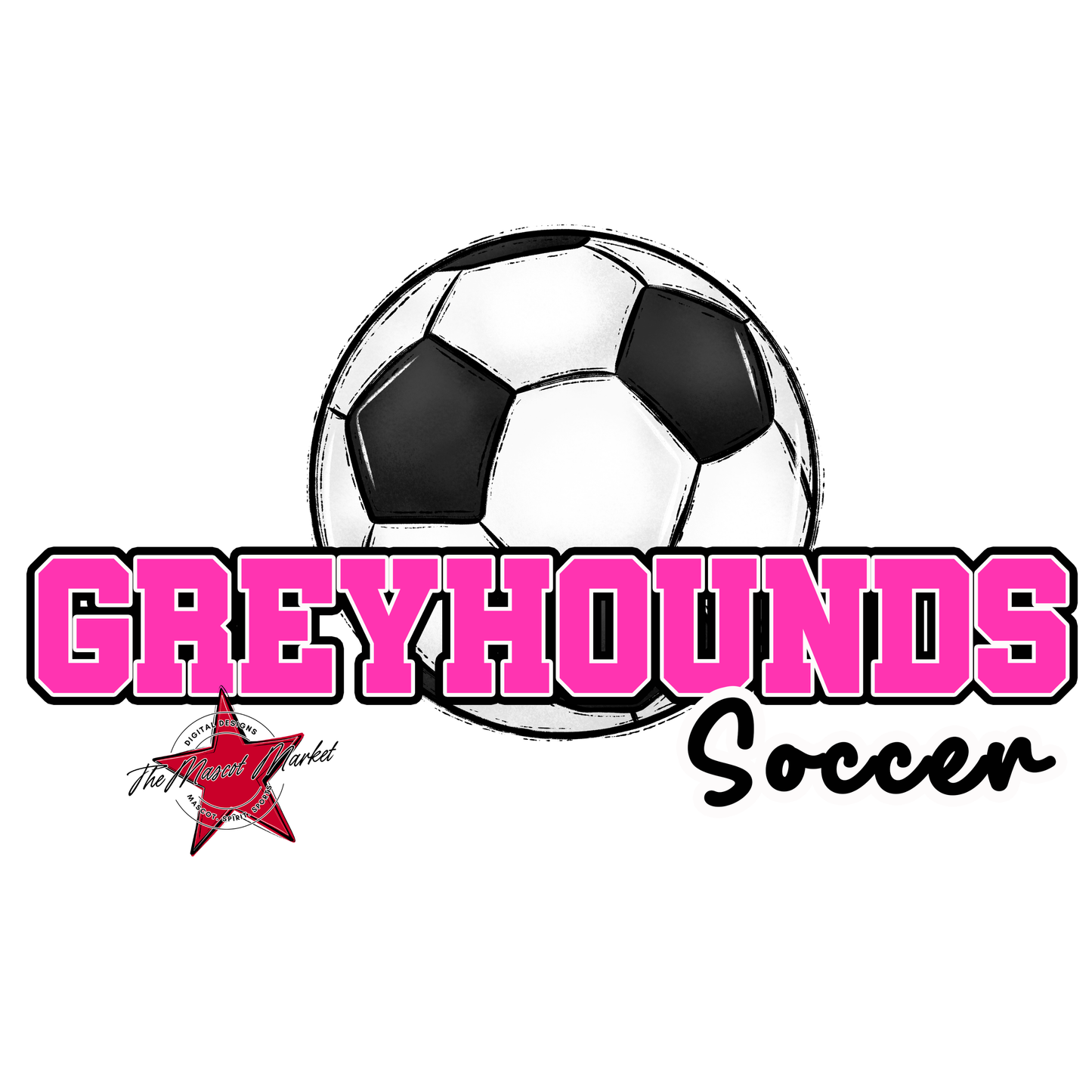 Greyhounds Varsity Soccer-Pink