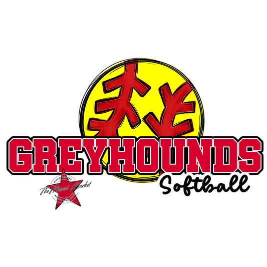 Greyhounds Varsity Softball-Red