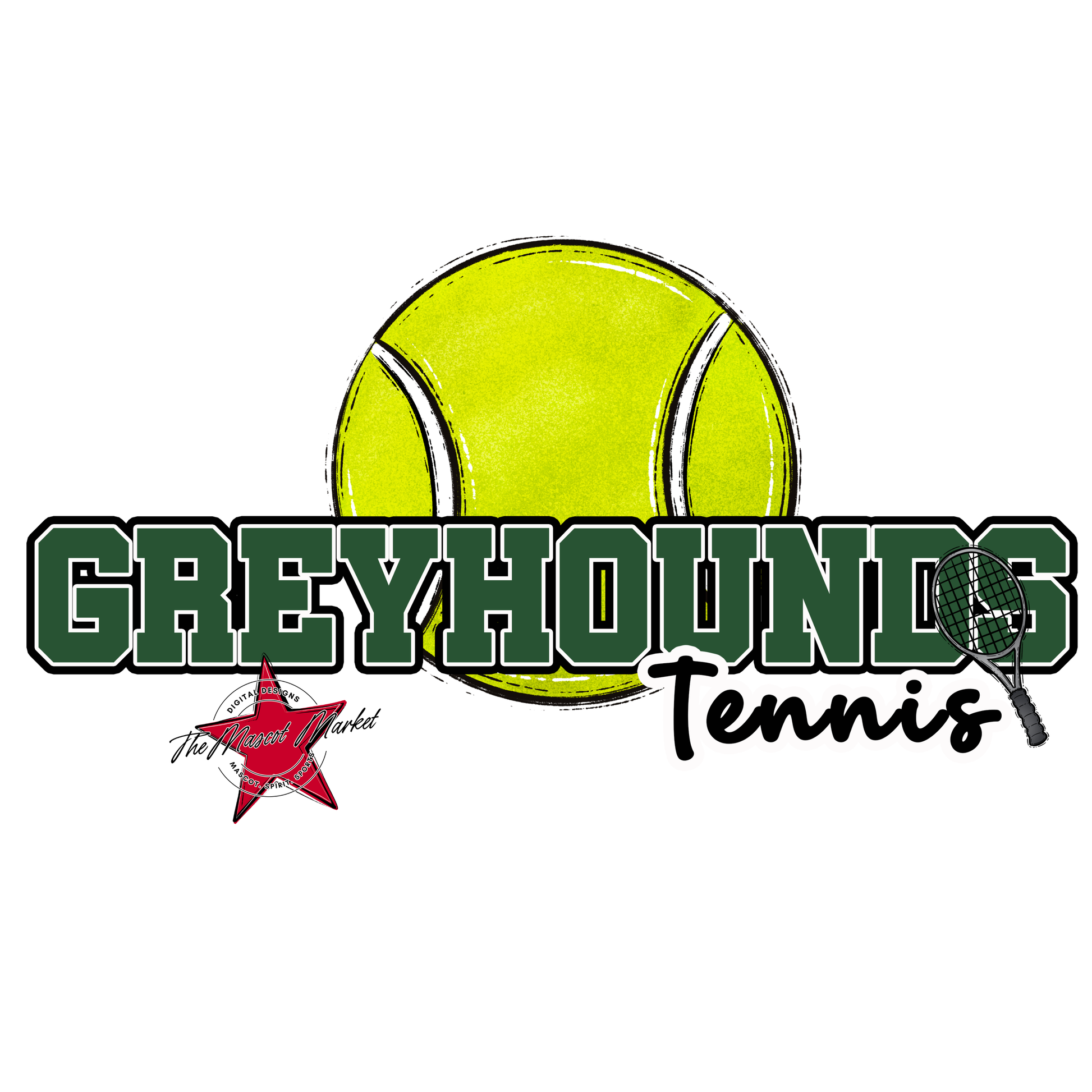 Greyhounds Varsity Tennis-Green